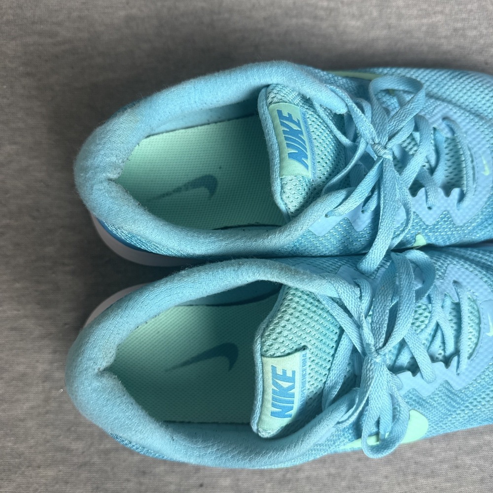 Nike Flex Experience RN 4 Womens Blue Mesh Trainers  Shoes Size 11 - Picture 7 of 10
